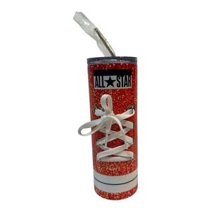 All‎ star chuck shoe glitter tumbler double-walled stainless steel